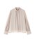 ハイネックボリュームシアーブラウス　26AW