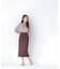 ハイネックボリュームシアーブラウス　26AW