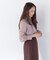 ハイネックボリュームシアーブラウス　26AW