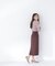 ハイネックボリュームシアーブラウス　26AW