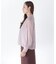 ハイネックボリュームシアーブラウス　26AW