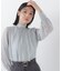 ハイネックボリュームシアーブラウス　26AW