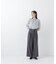 ハイネックボリュームシアーブラウス　26AW