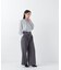 ハイネックボリュームシアーブラウス　26AW