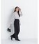 ＜CLASSY.11月号掲載＞ダブルベルトワイドパンツ　26AW