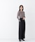 ＜CLASSY.11月号掲載＞ダブルベルトワイドパンツ　26AW