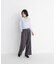 ＜CLASSY.11月号掲載＞ダブルベルトワイドパンツ　26AW