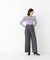 ＜CLASSY.11月号掲載＞ダブルベルトワイドパンツ　26AW