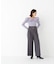 ＜CLASSY.11月号掲載＞ダブルベルトワイドパンツ　26AW