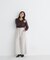 ＜CLASSY.11月号掲載＞ダブルベルトワイドパンツ　26AW