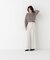 ＜CLASSY.11月号掲載＞ダブルベルトワイドパンツ　26AW