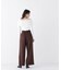 ＜CLASSY.11月号掲載＞ダブルベルトワイドパンツ　26AW