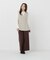 ＜CLASSY.11月号掲載＞ダブルベルトワイドパンツ　26AW