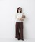 ＜CLASSY.11月号掲載＞ダブルベルトワイドパンツ　26AW