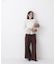 ＜CLASSY.11月号掲載＞ダブルベルトワイドパンツ　26AW