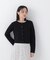フラワーボタンニットジャケット　26AW