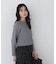 フラワーボタンニットジャケット　26AW