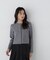 フラワーボタンニットジャケット　26AW