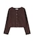 フラワーボタンニットジャケット　26AW