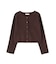 フラワーボタンニットジャケット　26AW