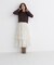 フラワーボタンニットジャケット　26AW