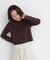 フラワーボタンニットジャケット　26AW
