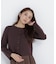 フラワーボタンニットジャケット　26AW
