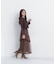 フラワーボタンニットジャケット　26AW