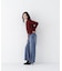 ＜一部店舗・mix.tokyo 限定カラー：レッド＞ミニケーブルアンサンブル 26AW