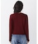 ＜一部店舗・mix.tokyo 限定カラー：レッド＞ミニケーブルアンサンブル 26AW