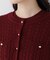＜一部店舗・mix.tokyo 限定カラー：レッド＞ミニケーブルアンサンブル 26AW