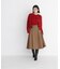 ＜一部店舗・mix.tokyo 限定カラー：レッド＞ミニケーブルアンサンブル 26AW