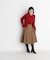 ＜一部店舗・mix.tokyo 限定カラー：レッド＞ミニケーブルアンサンブル 26AW