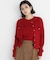 ＜一部店舗・mix.tokyo 限定カラー：レッド＞ミニケーブルアンサンブル 26AW