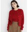 ＜一部店舗・mix.tokyo 限定カラー：レッド＞ミニケーブルアンサンブル 26AW