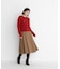 ＜一部店舗・mix.tokyo 限定カラー：レッド＞ミニケーブルアンサンブル 26AW