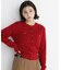 ＜一部店舗・mix.tokyo 限定カラー：レッド＞ミニケーブルアンサンブル 26AW