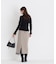 シアーフレアカフスリブニット 26AW