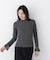 シアーフレアカフスリブニット 26AW