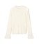 シアーフレアカフスリブニット 26AW