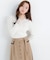 シアーフレアカフスリブニット 26AW