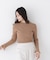 シアーフレアカフスリブニット 26AW