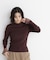 シアーフレアカフスリブニット 26AW