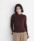 シアーフレアカフスリブニット 26AW
