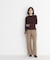 シアーフレアカフスリブニット 26AW