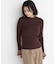 シアーフレアカフスリブニット 26AW