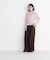 シアーフレアカフスリブニット 26AW