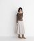 ＜Oggi11月号掲載＞バルーンスカート　26AW