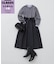ストライプフリルネックニット 26AW