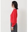ストライプフリルネックニット 26AW